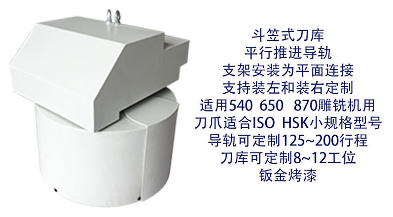 精雕機(jī)刀庫(kù)龍利有幾種選擇？